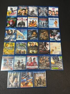 Lot Of 45 DVD and Blu Ray Movies​